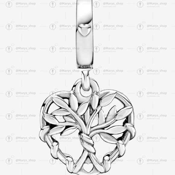 Pandora Heart Family Tree Dangle Charm - Picture 2 of 6